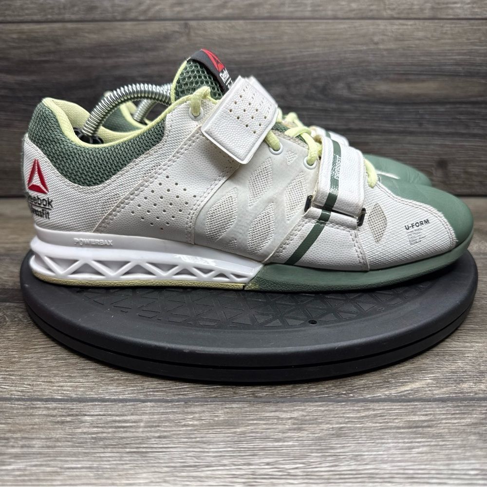 Womens Reebok Crossfit CF74 Shoes Green White Yellow US Size 8.5